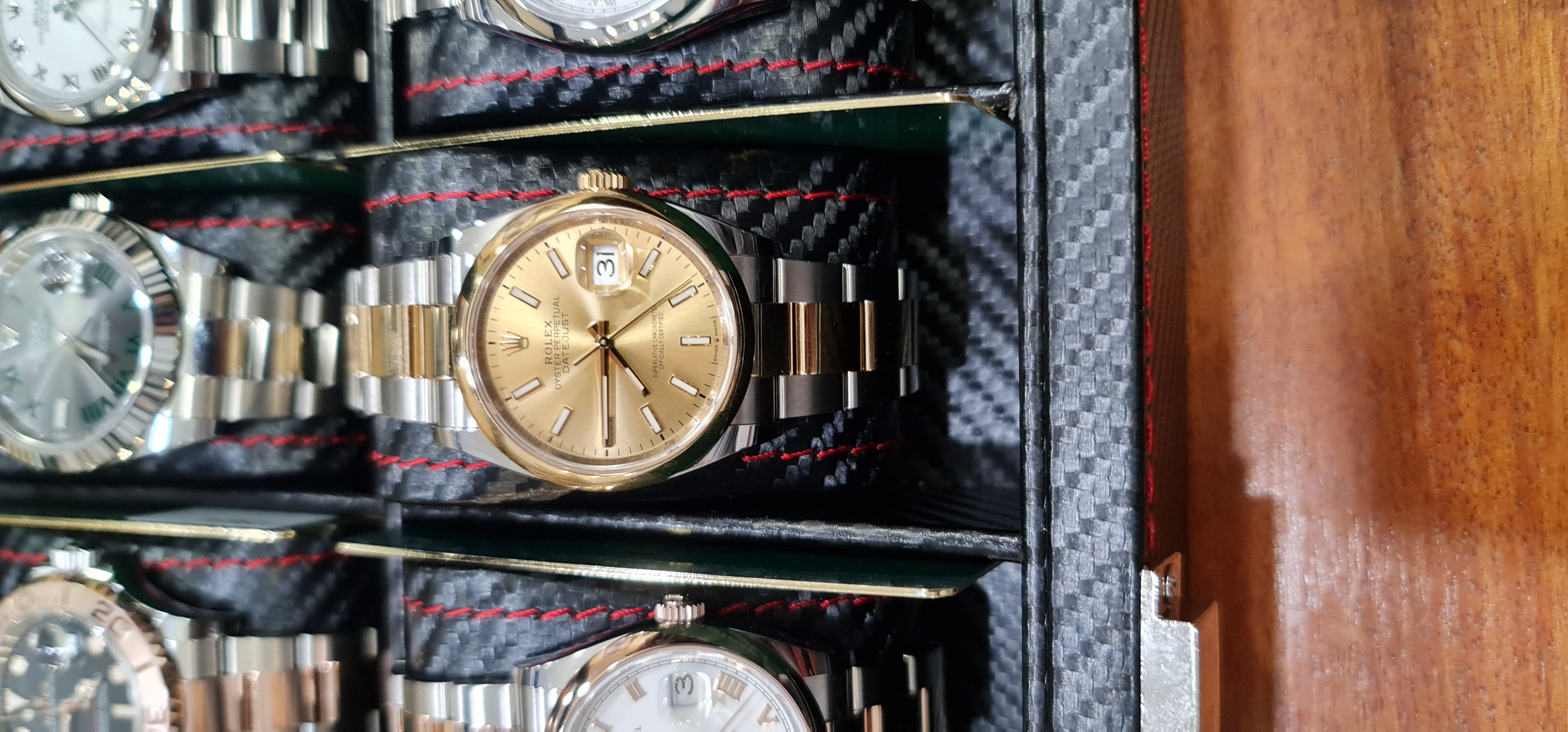 Datejust 36 acciaio oro sale